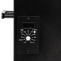 Pelletgrill mit Schornstein Schwarz 104 cm Eisen Pelletgrill mit Schornstein Schwarz 104 cm Eisen