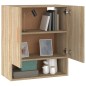 vidaXL Wandschrank Sonoma-Eiche 60x31x70 cm Holzwerkstoff vidaXL Wandschrank Sonoma-Eiche 60x31x70 cm Holzwerkstoff