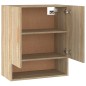 vidaXL Wandschrank Sonoma-Eiche 60x31x70 cm Holzwerkstoff vidaXL Wandschrank Sonoma-Eiche 60x31x70 cm Holzwerkstoff