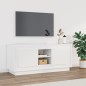 TV-Schrank Hochglanz-Weiß 102x35x45 cm Holzwerkstoff TV-Schrank Hochglanz-Weiß 102x35x45 cm Holzwerkstoff