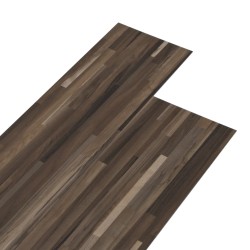PVC-Laminat 5,02 m² 2 mm Selbstklebend Braun Gestreift