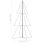 Weihnachtsbaum Kegelform 300 LEDs Indoor und Outdoor 120x220 cm Weihnachtsbaum Kegelform 300 LEDs Indoor und Outdoor 120x220 cm