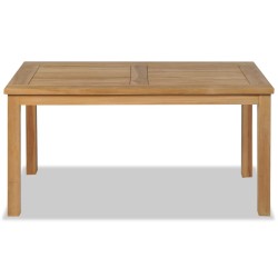 Couchtisch 90x50x45 cm Massivholz Teak