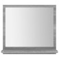 Badspiegel Grau Sonoma 40x10,5x37 cm Holzwerkstoff Badspiegel Grau Sonoma 40x10,5x37 cm Holzwerkstoff