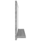 Badspiegel Grau Sonoma 40x10,5x37 cm Holzwerkstoff Badspiegel Grau Sonoma 40x10,5x37 cm Holzwerkstoff