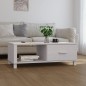 Couchtisch HAMAR Weiß 100x55x35 cm Massivholz Kiefer Couchtisch HAMAR Weiß 100x55x35 cm Massivholz Kiefer