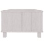 Couchtisch HAMAR Weiß 100x55x35 cm Massivholz Kiefer Couchtisch HAMAR Weiß 100x55x35 cm Massivholz Kiefer