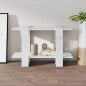 Bücherregal/Raumteiler Hochglanz-Weiß 80x30x51 cm Bücherregal/Raumteiler Hochglanz-Weiß 80x30x51 cm