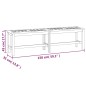 Gartenbank 150 cm Massivholz Akazie Gartenbank 150 cm Massivholz Akazie