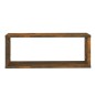 vidaXL Würfelregale 2 Stk. Räuchereiche 60x15x23 cm Holzwerkstoff vidaXL Würfelregale 2 Stk. Räuchereiche 60x15x23 cm Holzwerkstoff