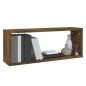 vidaXL Würfelregale 2 Stk. Räuchereiche 60x15x23 cm Holzwerkstoff vidaXL Würfelregale 2 Stk. Räuchereiche 60x15x23 cm Holzwerkstoff