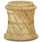 vidaXL Hocker 2 Stk. Bambus und Jute vidaXL Hocker 2 Stk. Bambus und Jute