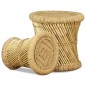 vidaXL Hocker 2 Stk. Bambus und Jute vidaXL Hocker 2 Stk. Bambus und Jute