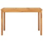 vidaXL Garden Esstisch 120x70x77 cm Massiv Teakholz vidaXL Garden Esstisch 120x70x77 cm Massiv Teakholz
