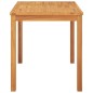 vidaXL Garden Esstisch 120x70x77 cm Massiv Teakholz vidaXL Garden Esstisch 120x70x77 cm Massiv Teakholz