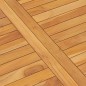 vidaXL Garden Esstisch 120x70x77 cm Massiv Teakholz vidaXL Garden Esstisch 120x70x77 cm Massiv Teakholz