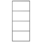 vidaXL Schiebetür Aluminium und ESG Glas 90x205 cm Schwarz vidaXL Schiebetür Aluminium und ESG Glas 90x205 cm Schwarz