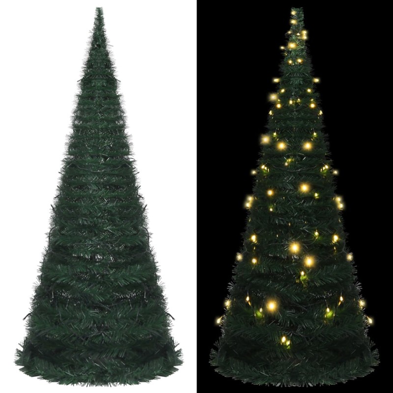 Künstlicher Weihnachtsbaum Pop-up mit LED Grün 210 cm Künstlicher Weihnachtsbaum Pop-up mit LED Grün 210 cm