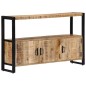 Beistellschrank 120 x 30 x 75 cm Massivholz Mango Beistellschrank 120 x 30 x 75 cm Massivholz Mango