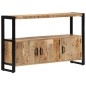 Beistellschrank 120 x 30 x 75 cm Massivholz Mango Beistellschrank 120 x 30 x 75 cm Massivholz Mango