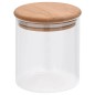 vidaXL Vorratsgläser mit Bambusdeckel 6 Stk. 600 ml vidaXL Vorratsgläser mit Bambusdeckel 6 Stk. 600 ml