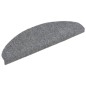 vidaXL Selbstklebende Treppenmatten 10 Stk. Hellgrau 65x21x4 cm vidaXL Selbstklebende Treppenmatten 10 Stk. Hellgrau 65x21x4 cm