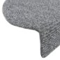 vidaXL Selbstklebende Treppenmatten 10 Stk. Hellgrau 65x21x4 cm vidaXL Selbstklebende Treppenmatten 10 Stk. Hellgrau 65x21x4 cm