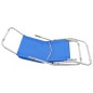 Klappliegen 2 Stk. Textilene Blau Klappliegen 2 Stk. Textilene Blau