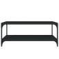 TV-Schrank Schwarz 100x33x41 cm Holzwerkstoff und Stahl TV-Schrank Schwarz 100x33x41 cm Holzwerkstoff und Stahl