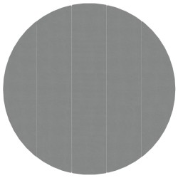 Pool-Bodentuch Hellgrau Ø550 cm Polyester Geotextil