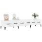 vidaXL TV-Schrank Hochglanz-Weiß 150x34,5x30 cm Holzwerkstoff vidaXL TV-Schrank Hochglanz-Weiß 150x34,5x30 cm Holzwerkstoff