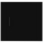 Wand-Nachttische 2 Stk. Schwarz 50x30x47 cm Wand-Nachttische 2 Stk. Schwarz 50x30x47 cm