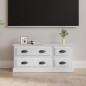TV-Schrank Hochglanz-Weiß 100x35,5x45 cm Holzwerkstoff TV-Schrank Hochglanz-Weiß 100x35,5x45 cm Holzwerkstoff