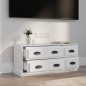 TV-Schrank Hochglanz-Weiß 100x35,5x45 cm Holzwerkstoff TV-Schrank Hochglanz-Weiß 100x35,5x45 cm Holzwerkstoff