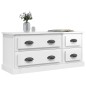 TV-Schrank Hochglanz-Weiß 100x35,5x45 cm Holzwerkstoff TV-Schrank Hochglanz-Weiß 100x35,5x45 cm Holzwerkstoff