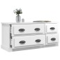 TV-Schrank Hochglanz-Weiß 100x35,5x45 cm Holzwerkstoff TV-Schrank Hochglanz-Weiß 100x35,5x45 cm Holzwerkstoff