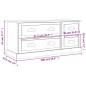 TV-Schrank Hochglanz-Weiß 100x35,5x45 cm Holzwerkstoff TV-Schrank Hochglanz-Weiß 100x35,5x45 cm Holzwerkstoff