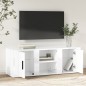TV-Schrank Hochglanz-Weiß 100x31,5x35 cm Holzwerkstoff TV-Schrank Hochglanz-Weiß 100x31,5x35 cm Holzwerkstoff