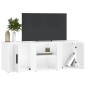 TV-Schrank Hochglanz-Weiß 100x31,5x35 cm Holzwerkstoff TV-Schrank Hochglanz-Weiß 100x31,5x35 cm Holzwerkstoff
