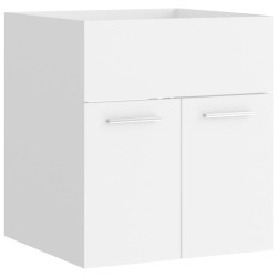 Waschbeckenunterschrank Weiß 41x38,5x46 cm Holzwerkstoff