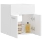 Waschbeckenunterschrank Weiß 41x38,5x46 cm Holzwerkstoff Waschbeckenunterschrank Weiß 41x38,5x46 cm Holzwerkstoff