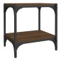 vidaXL TV-Schrank Braun Eichen-Optik 40x33x41 cm Holzwerkstoff Stahl vidaXL TV-Schrank Braun Eichen-Optik 40x33x41 cm Holzwerkstoff Stahl