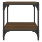vidaXL TV-Schrank Braun Eichen-Optik 40x33x41 cm Holzwerkstoff Stahl vidaXL TV-Schrank Braun Eichen-Optik 40x33x41 cm Holzwerkstoff Stahl