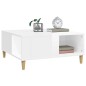 Couchtisch Hochglanz-Weiß 80x80x36,5 cm Holzwerkstoff Couchtisch Hochglanz-Weiß 80x80x36,5 cm Holzwerkstoff