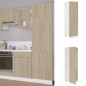 vidaXL Kühlumbauschrank Sonoma-Eiche 60x57x207 cm Holzwerkstoff vidaXL Kühlumbauschrank Sonoma-Eiche 60x57x207 cm Holzwerkstoff
