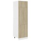 vidaXL Kühlumbauschrank Sonoma-Eiche 60x57x207 cm Holzwerkstoff vidaXL Kühlumbauschrank Sonoma-Eiche 60x57x207 cm Holzwerkstoff