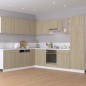 vidaXL Kühlumbauschrank Sonoma-Eiche 60x57x207 cm Holzwerkstoff vidaXL Kühlumbauschrank Sonoma-Eiche 60x57x207 cm Holzwerkstoff