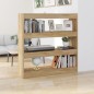 vidaXL Bücherregal/Raumteiler Sonoma-Eiche 100x30x103 cm vidaXL Bücherregal/Raumteiler Sonoma-Eiche 100x30x103 cm