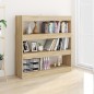 vidaXL Bücherregal/Raumteiler Sonoma-Eiche 100x30x103 cm vidaXL Bücherregal/Raumteiler Sonoma-Eiche 100x30x103 cm