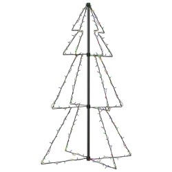 Weihnachtsbaum Kegelform 160 LEDs Indoor Outdoor 78x120 cm